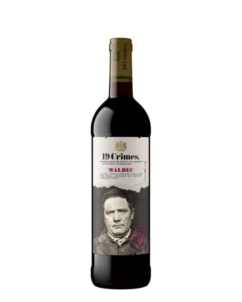 19 Crimes Malbec Red Wine 75 cl