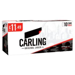 Carling Original Lager Beer 10 x 440ml