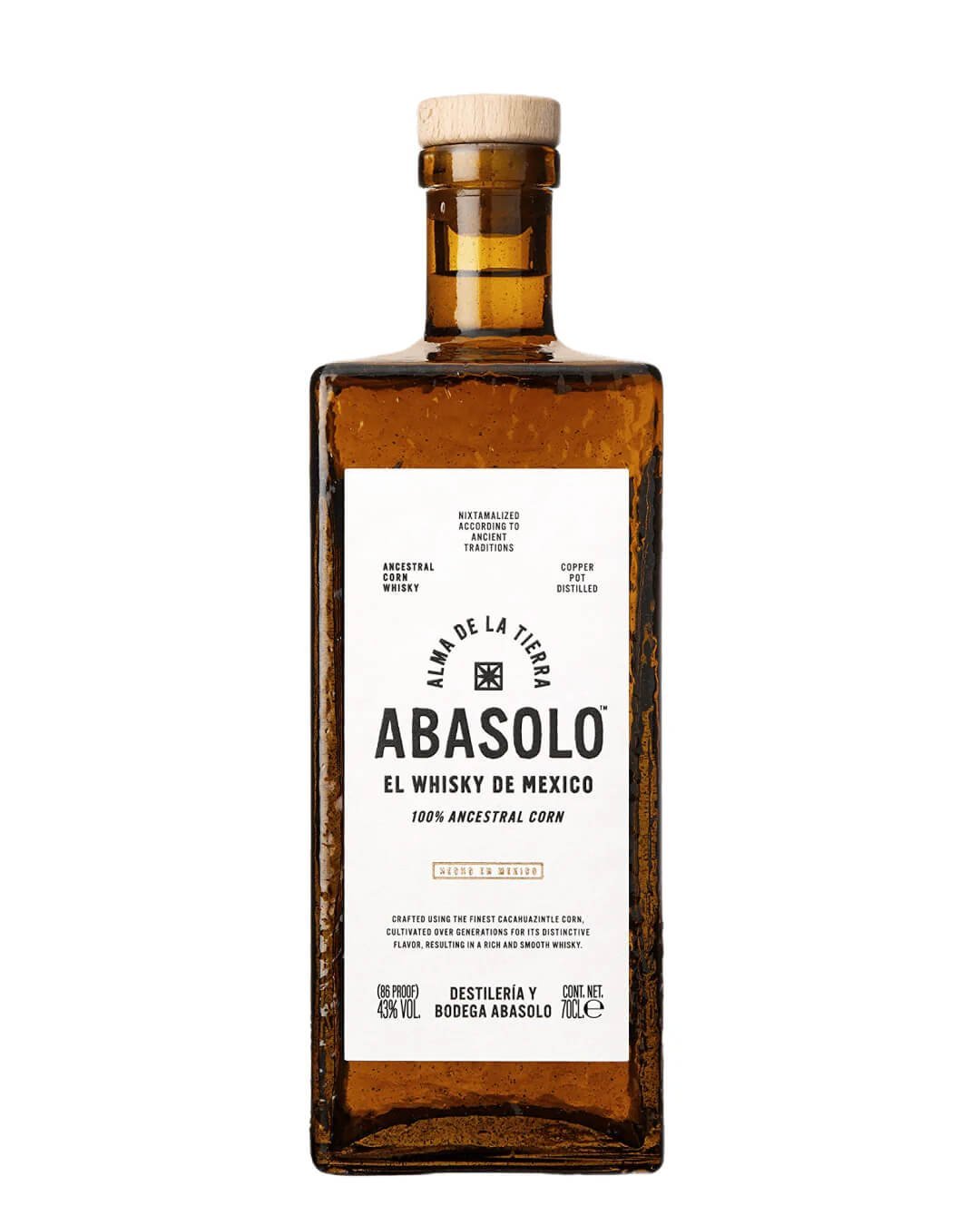 Abasolo Mexican Corn Whiskey 70 cl