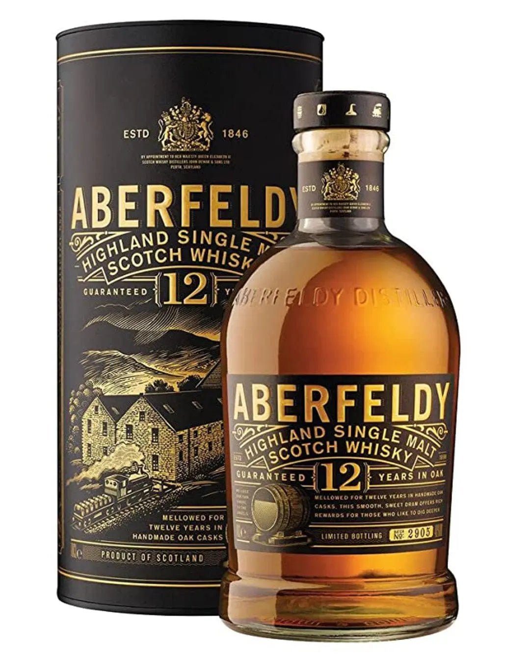 Aberfeldy 12 Year Old Highland Single Malt Scotch Whisky 70 cl