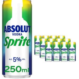 Absolut Vodka & Sprite Premixed Drink 12 x 250 ml