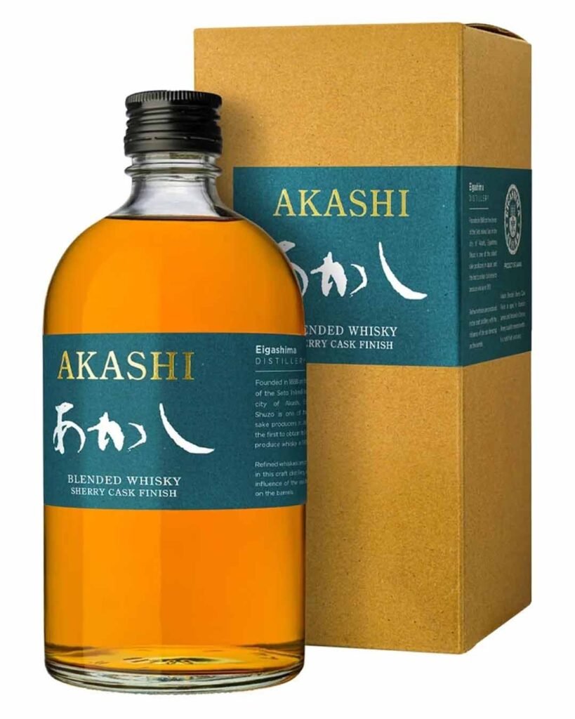 Akashi Sherry Cask Finish Blended Whisky 50 cl