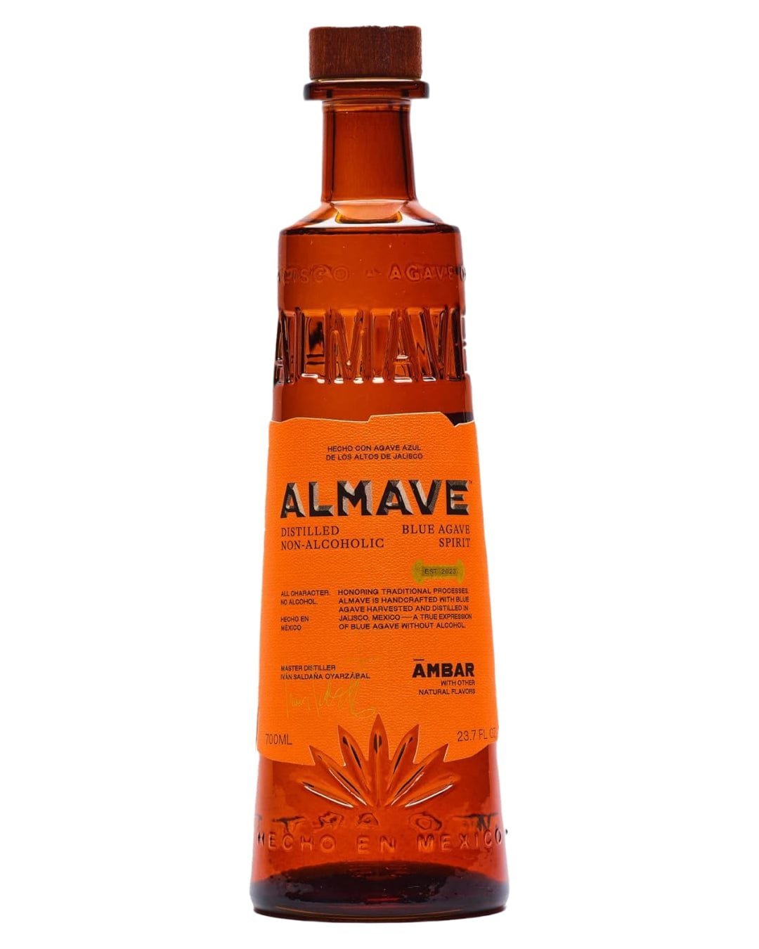 Almave Ámbar Non-Alcoholic Blue Agave Spirit 70 cl