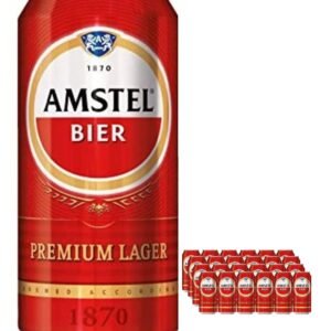 Amstel Lager Beer Can 24 x 440 ml