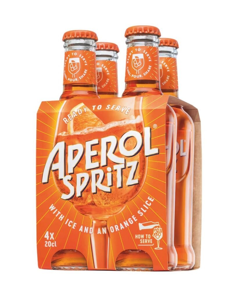 Aperol Spritz Premixed Drink 4 x 200 ml