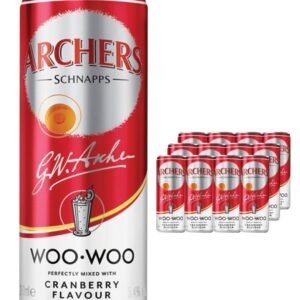 Archers Woo Woo Premixed Cocktail 12 x 250 ml