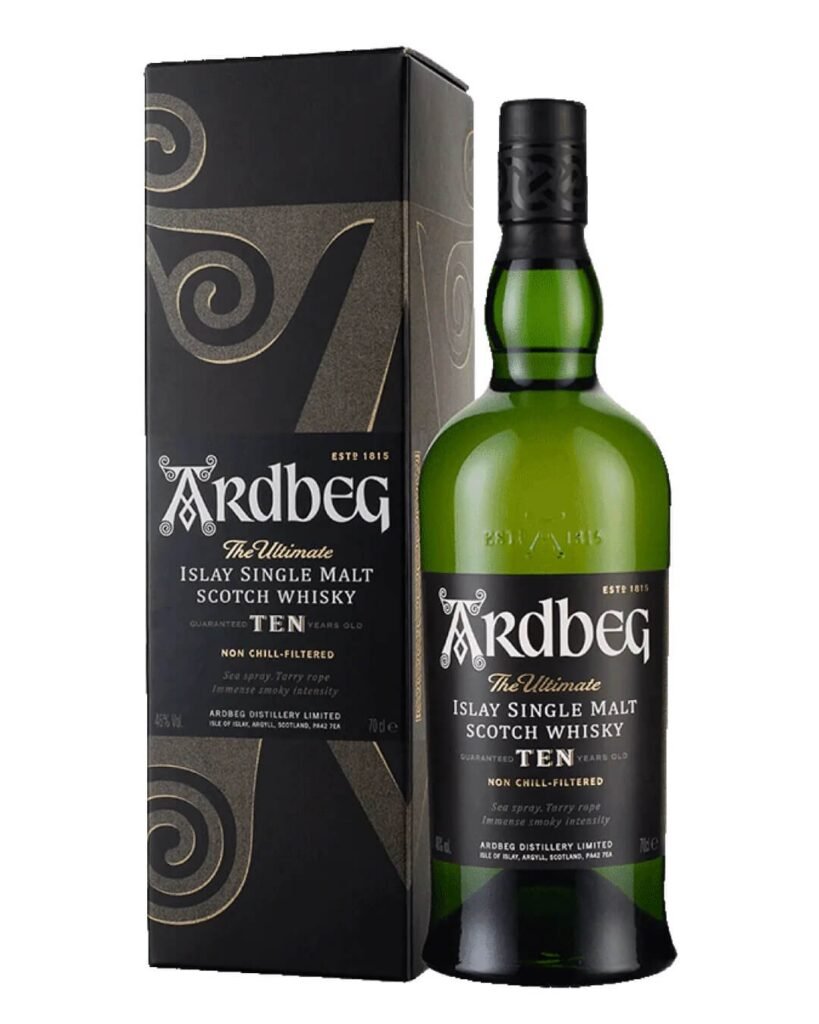 Ardbeg 10 Year Old Whisky 70 cl