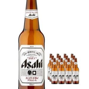 Asahi Super Dry Beer Bottle 12 x 620 ml