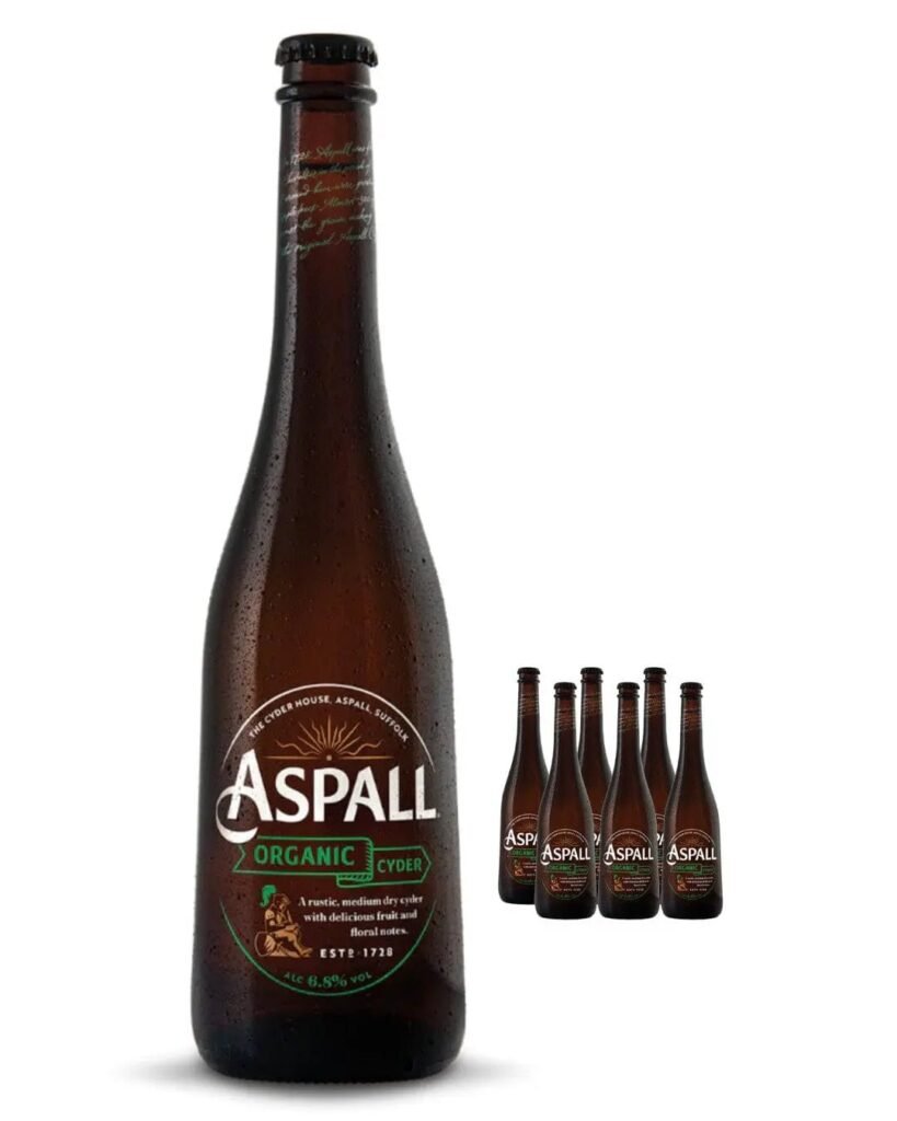 Aspall Organic Cyder 6 x 500 ml