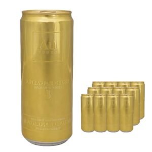 AU Vodka Pineapple Premixed Can 12 x 330 ml