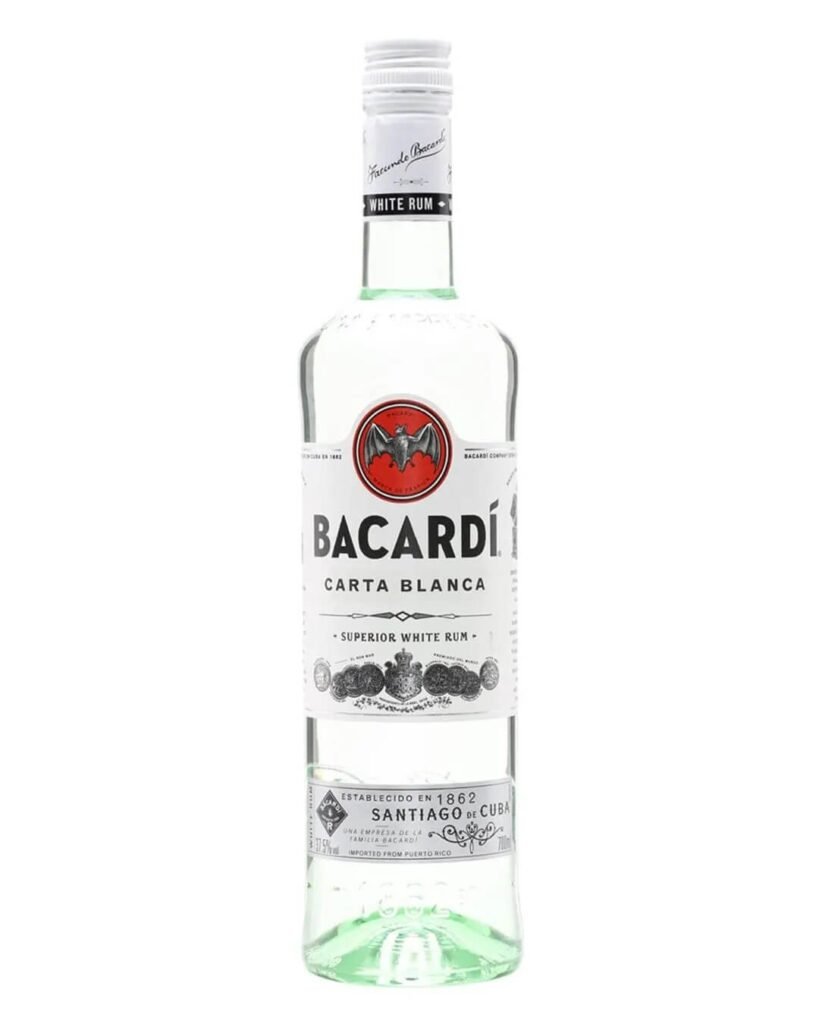 Bacardi Carta Blanca Rum 1 L
