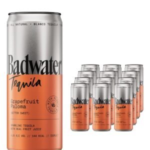 Badwater Tequila Grapefruit Paloma Premixed 12 x 330 ml