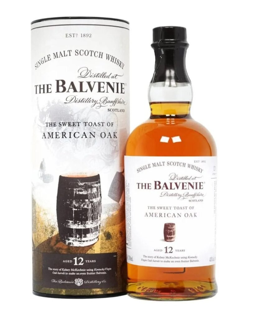 Balvenie 12 Year Old The Sweet Toast of American Oak Single Malt Whisky 70 cl