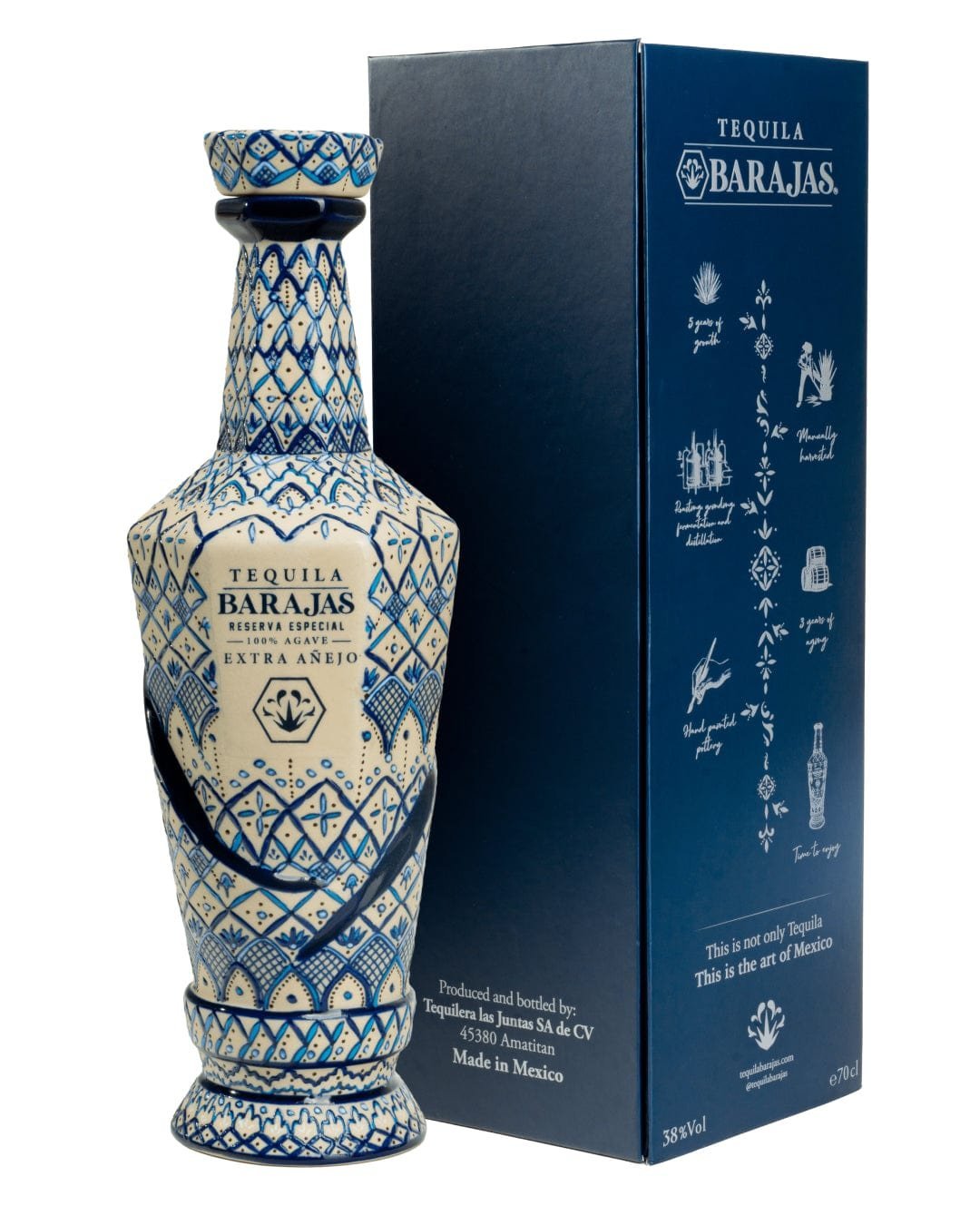 Barajas Extra Anejo Tequila 70 cl