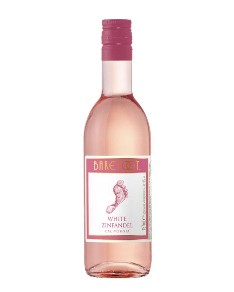 Barefoot White Zinfandel Miniture 187 ml