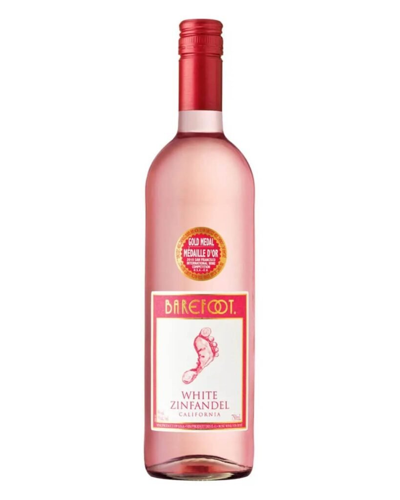 Barefoot White Zinfandel Rose Wine 75 cl