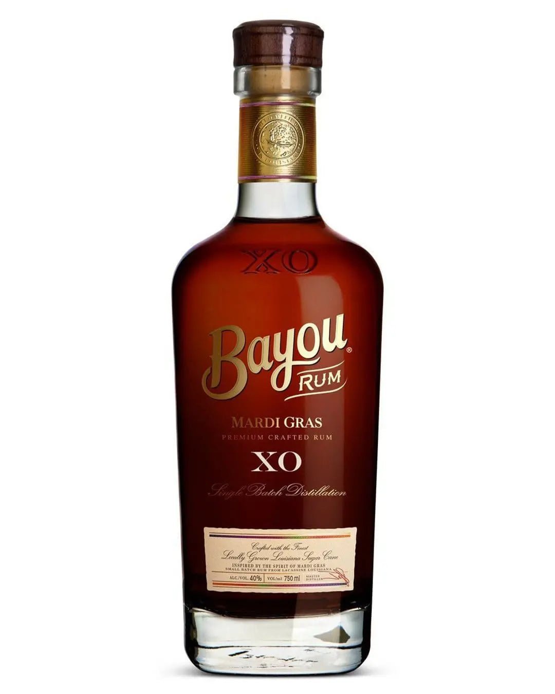 Bayou XO Mardis Gras Rum 70 cl