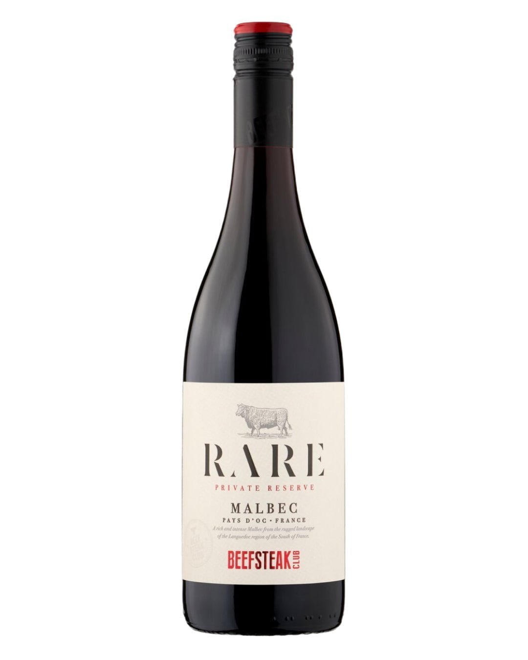 Beefsteak Rare French Malbec 75 cl