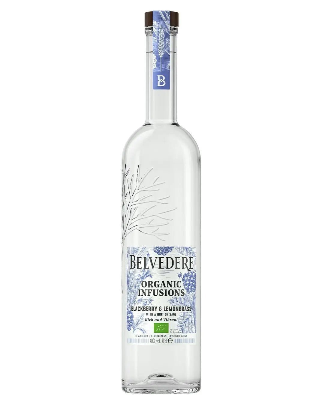 Belvedere Organic Infusions Blackberry & Lemongrass Vodka 70 cl