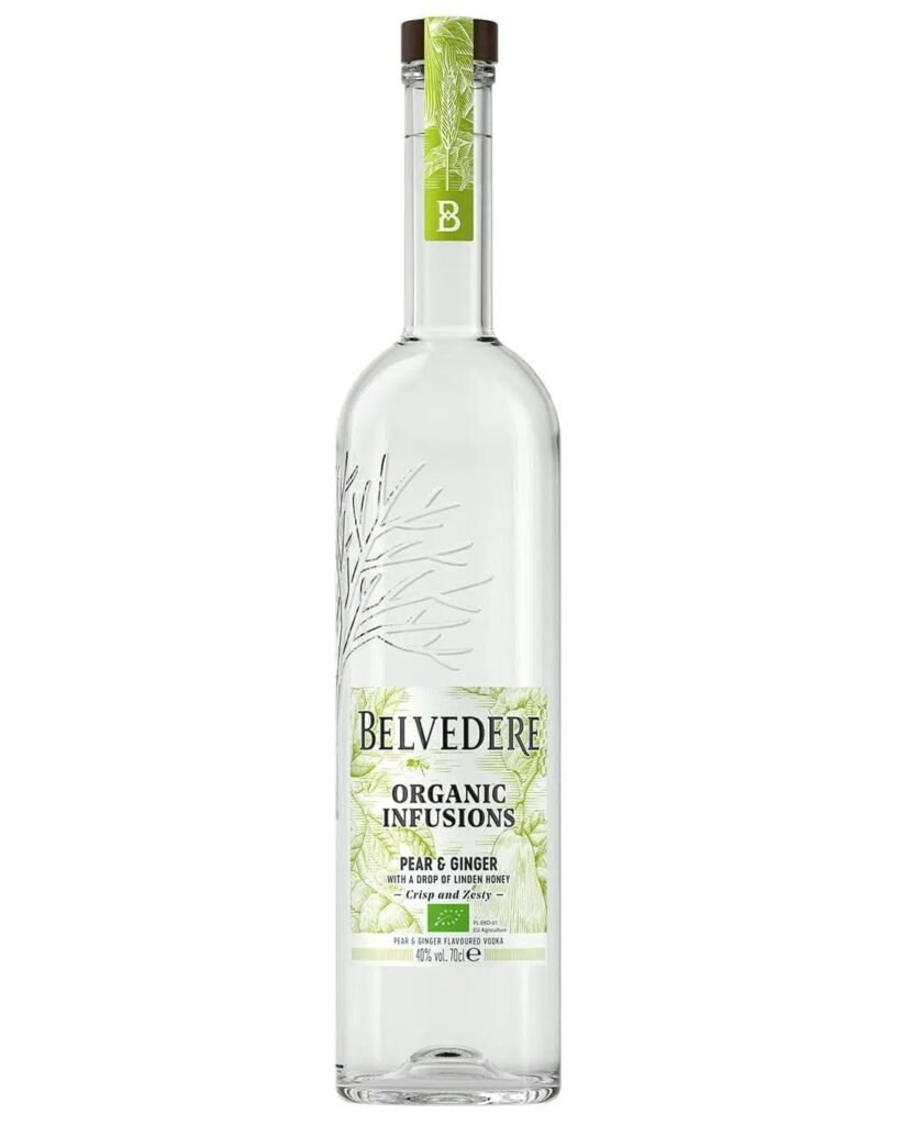 Belvedere Organic Infusions Pear & Ginger Vodka 70 cl