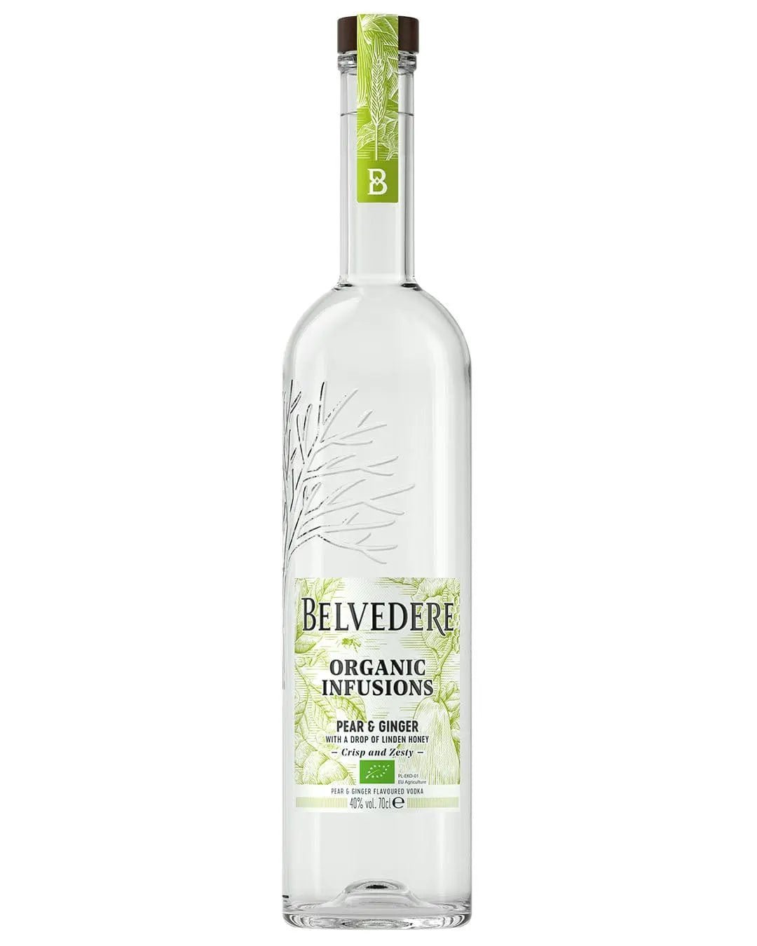Belvedere Organic Infusions Pear & Ginger Vodka 70 cl