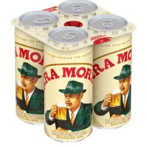 Birra Moretti Lager Beer Can 24 x 440 ml