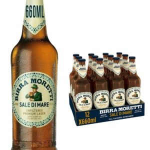 Birra Moretti Sale Di Mare Beer Bottle 12 x 660 ml