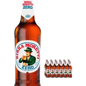 Birra Moretti Zero Alcohol Free Beer 24 x 330 ml