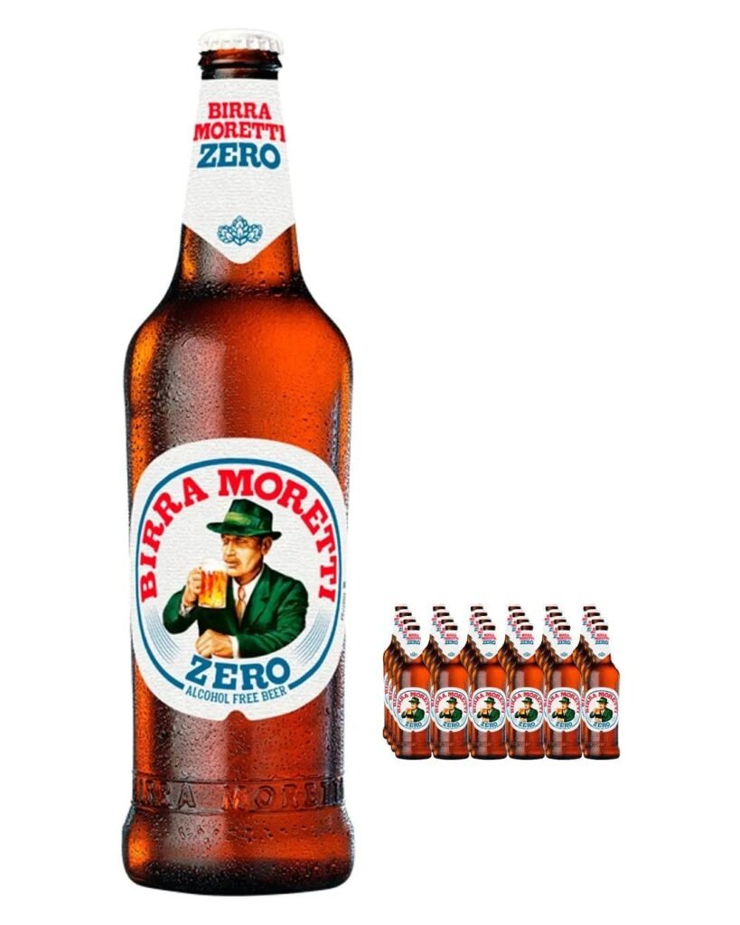Birra Moretti Zero Alcohol Free Beer 24 x 330 ml