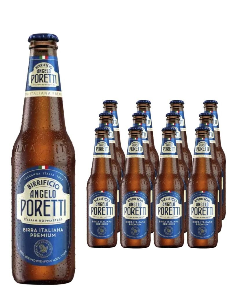 Birrificio Angelo Poretti Italian Lager Beer 12 x 330 ml