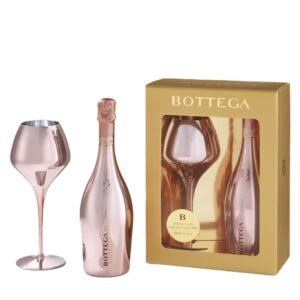 Bottega Confezione Rose Gold and Magnifico Rose Prosecco 75 cl