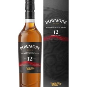 Bowmore 12 Year Old Sherry Oak Cask Islay Single Malt Scotch Whisky 70 cl