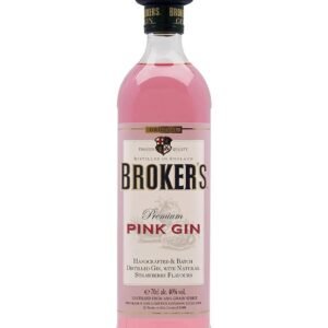 Brokers Pink Gin 70 cl
