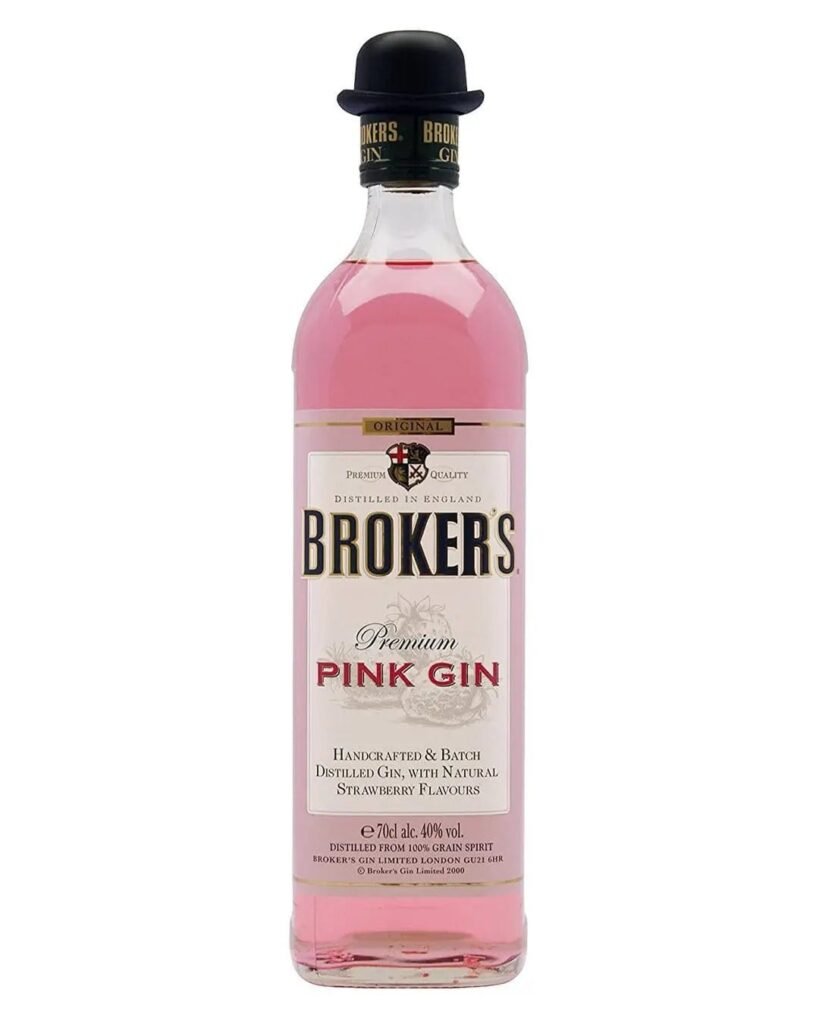 Brokers Pink Gin 70 cl