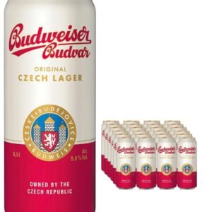 Budweiser Budvar Czech Pilsner 24 x 500 ml