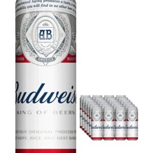 Budweiser Lager Beer 24 x 568 ml