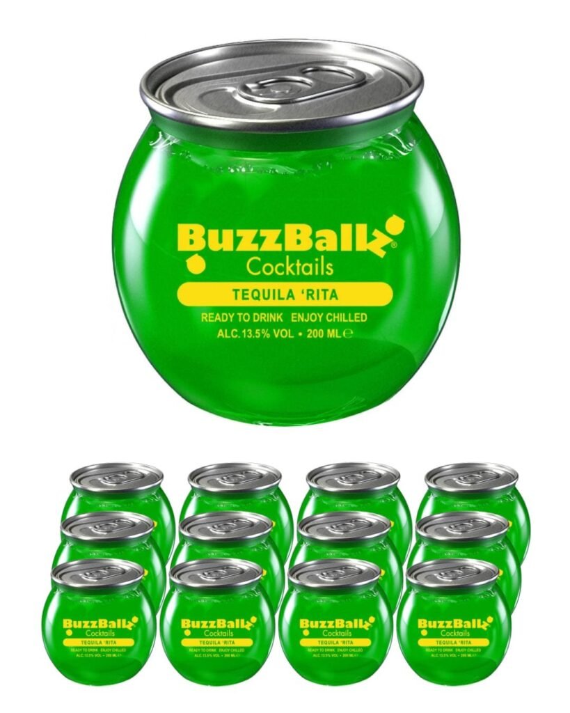BuzzBallz Tequila Rita Cocktail 12 x 200 ml