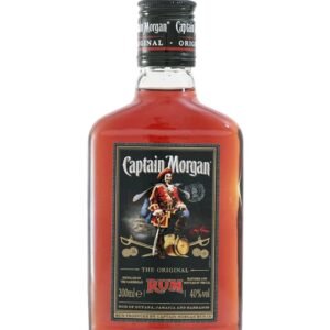 Captain Morgan Dark Rum Small Bottle 20 cl