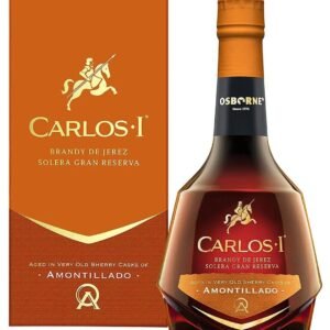 Carlos I Amontillado Brandy de Jerez Gift Box 70 cl