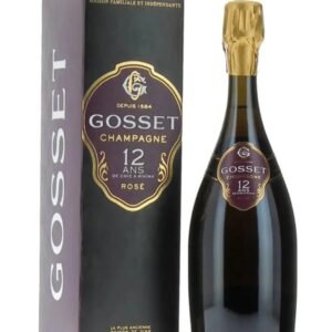 Gosset 12 Ans de Cave A Minima Rosé Champagne Gift Box 75 cl