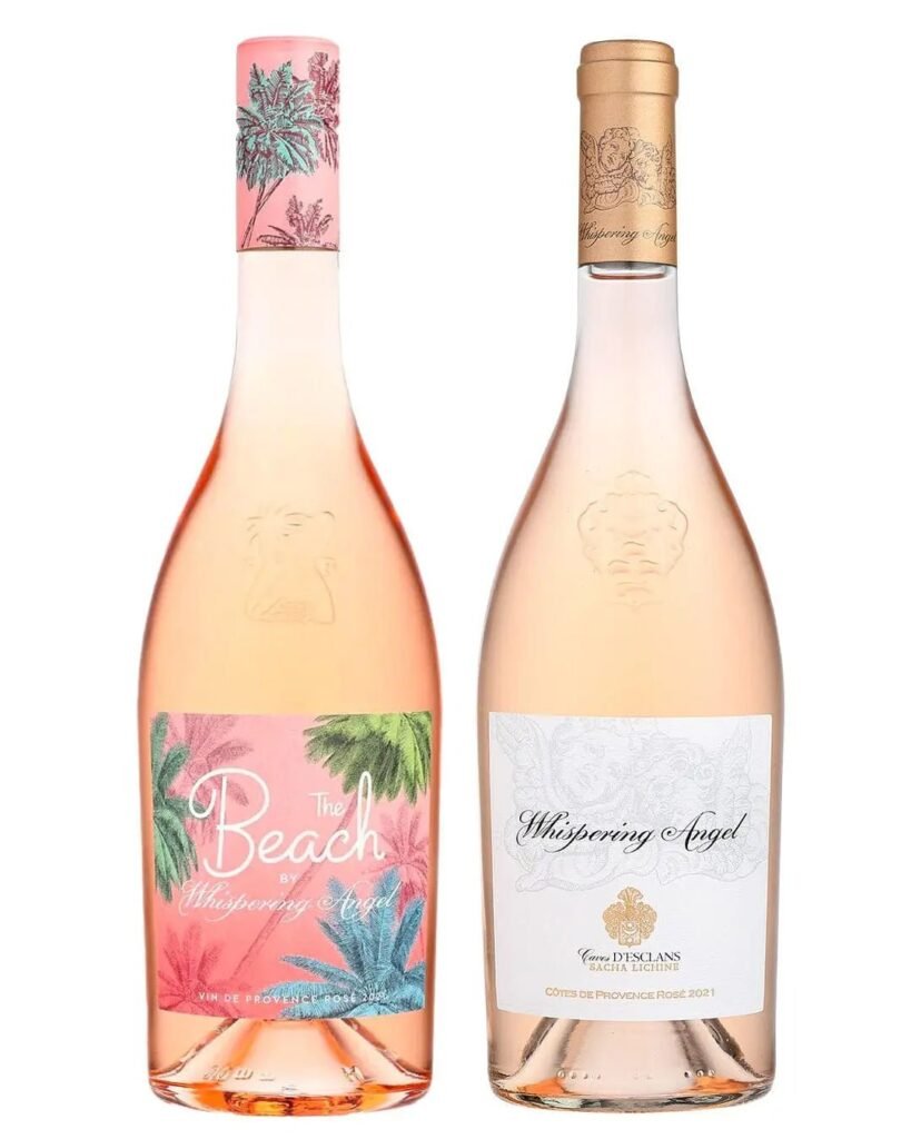 Chateau d'Esclans Whispering Angel Rosé Wine Tasting Duet 2 x 75 cl