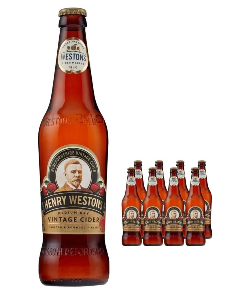 Henry Westons Vintage Reserve Cider 8 x 500 ml