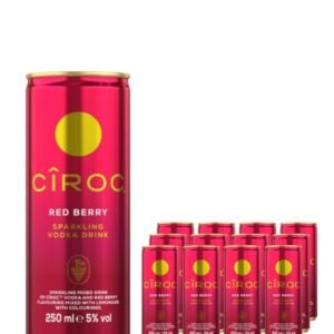 Ciroc Red Berry Premixed Cocktail Can 12 x 250 ml