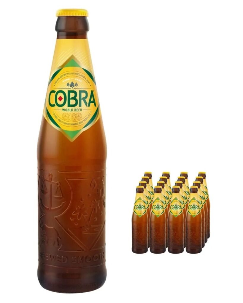 Cobra Extra Smooth Premium Lager Beer 12 x 330 ml
