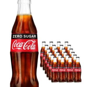 Coca-Cola Coke Zero Glass Bottle 24 x 330 ml