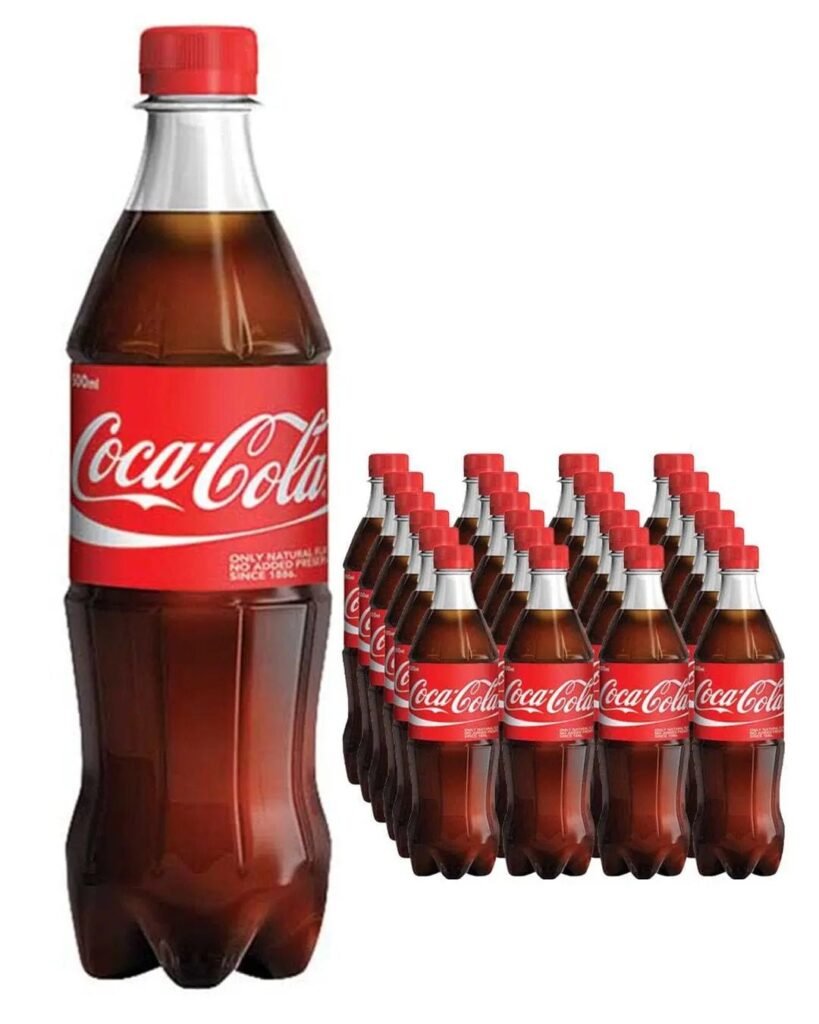 Coca-Cola Original Plastic Bottle 24 x 500 ml