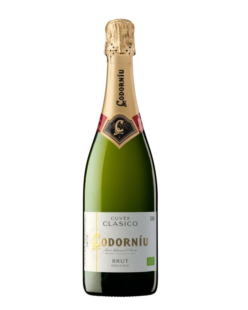 Codorniu Clasico Cuvee Brut Organic White Sparkling Wine 75 cl