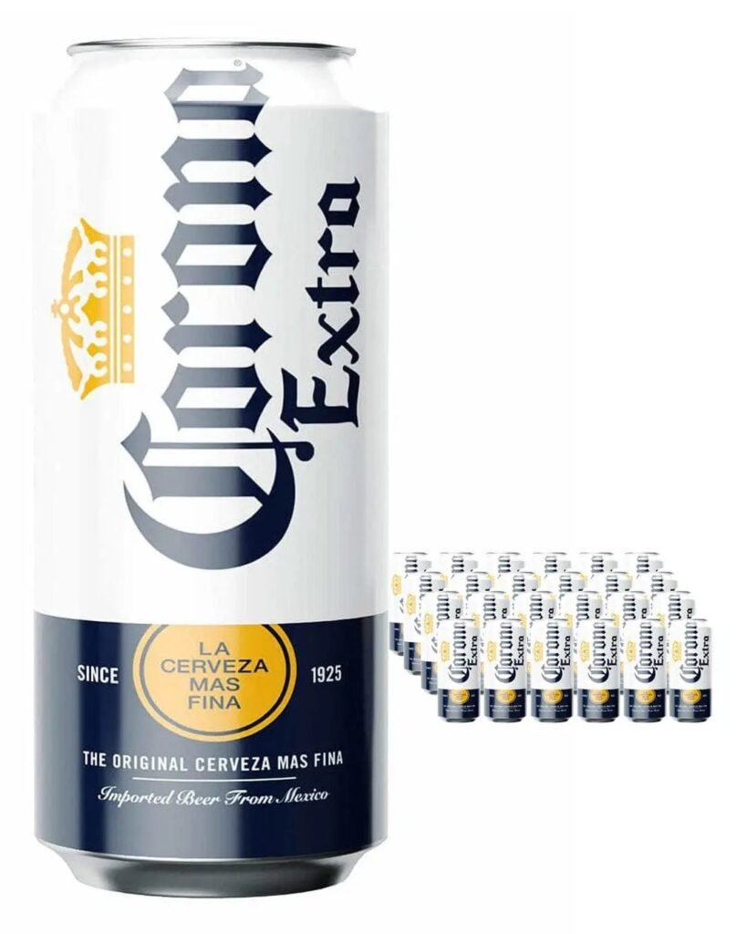 Corona Extra Lager Beer Can 24 x 440 ml