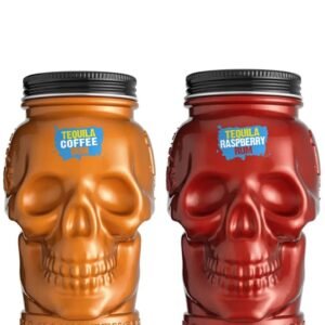 Dead Man's Fingers Limited Edition Tequila Flavoured Rum Mason Jar Duo 2 x 50 cl