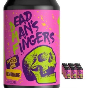 Dead Man’s Fingers Passion Fruit Rum with Lemonade 12 x 330 ml